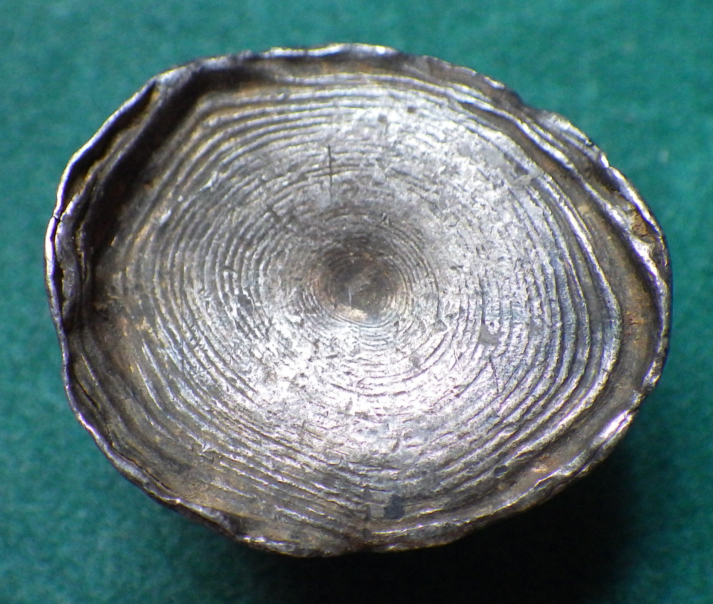 中国 清朝 銀錠 27.8g CAG XF45