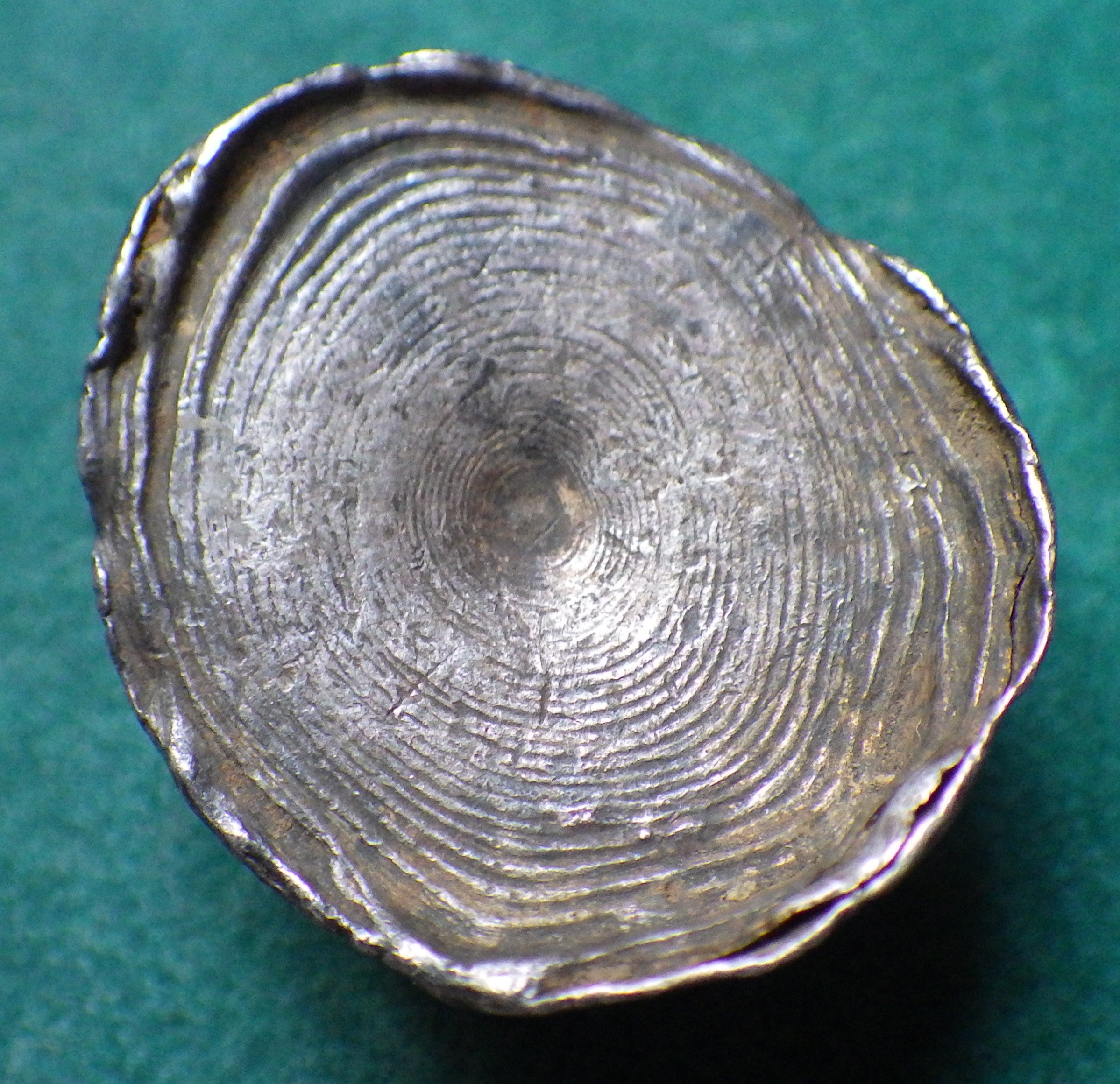 中国 清朝 銀錠 27.8g CAG XF45